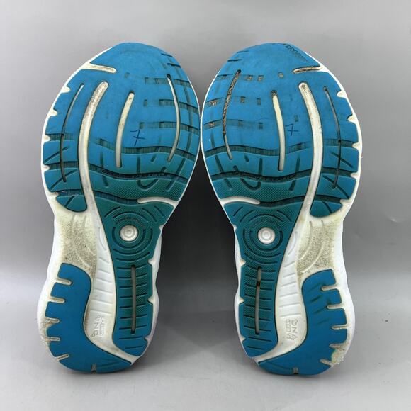Brooks Glycerin GTS 20 Running Shoes Women Size 8 B Blue Comfort Low Sneakers - Picture 7 of 10